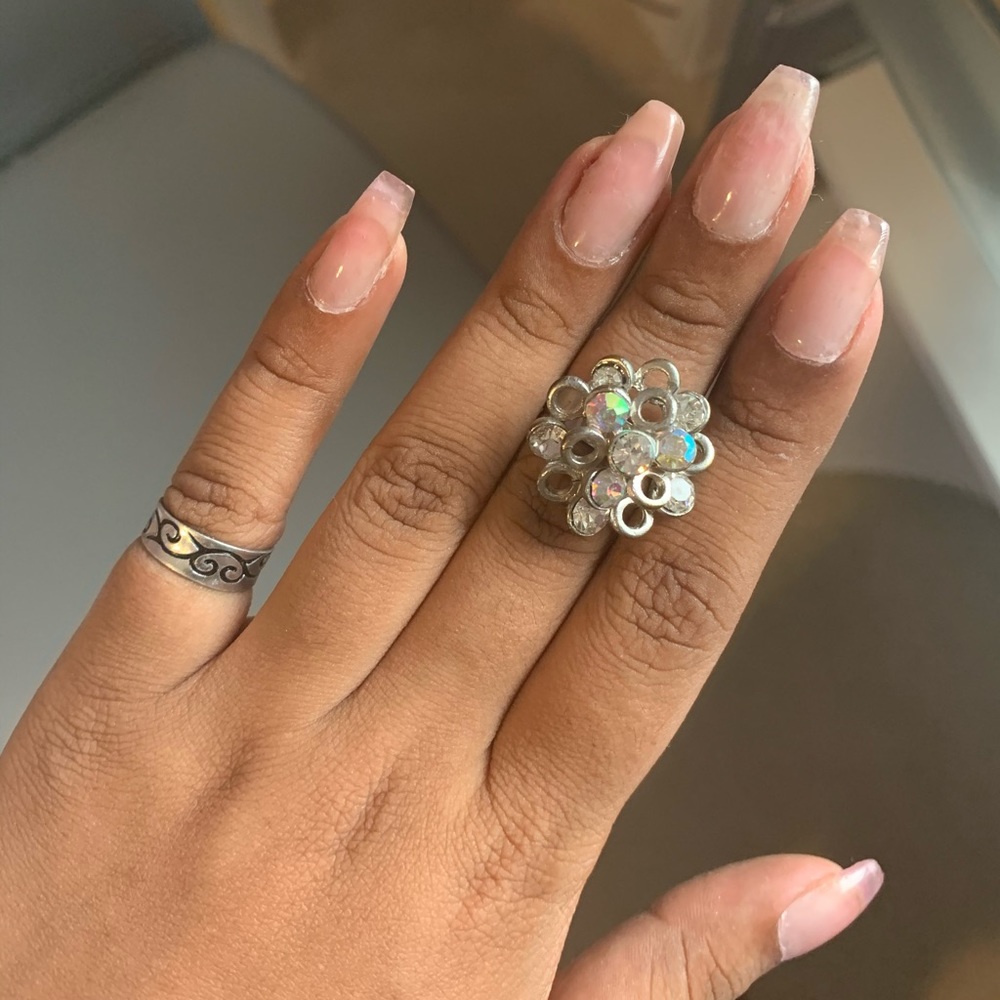 Set of 2 Silver Rings